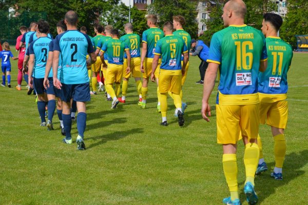 Piłkarskie derby powiatu grójeckiego. Mazowsze Grójec - KS Warka 1:2