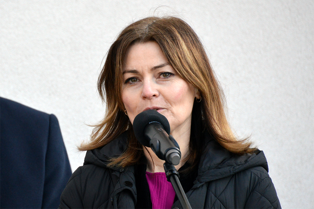Dotychczasowa prezes PCM w Grójcu, Joanna Czarnecka (fot. Grojec24.net, archiwum)