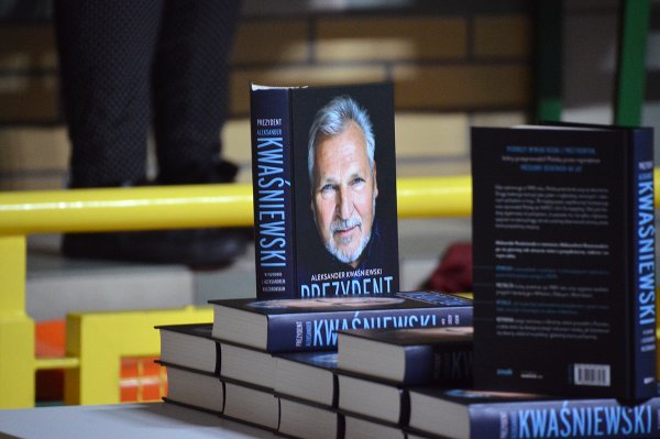 Aleksander Kwaśniewski w Grójcu