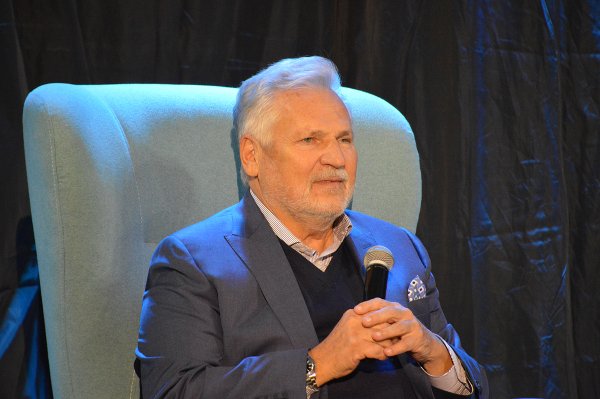 Aleksander Kwaśniewski w Grójcu
