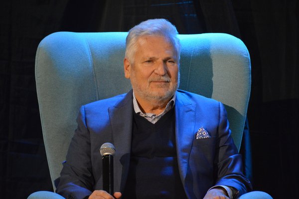 Aleksander Kwaśniewski w Grójcu