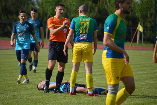 Piłkarskie derby powiatu grójeckiego. Mazowsze Grójec - KS Warka 1:2