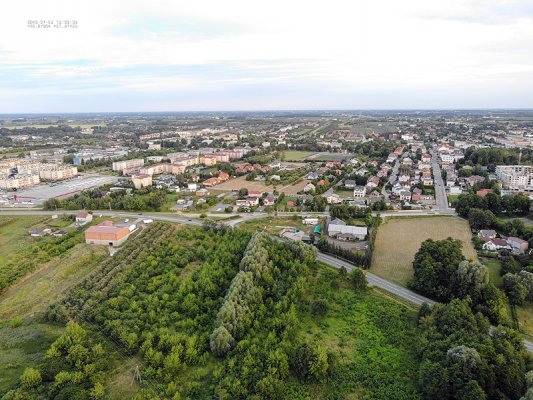 Grójec w oku drona
