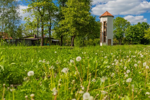Tak po remoncie wygląda dawny dworzec kolejki wąskotorowej w Grójcu