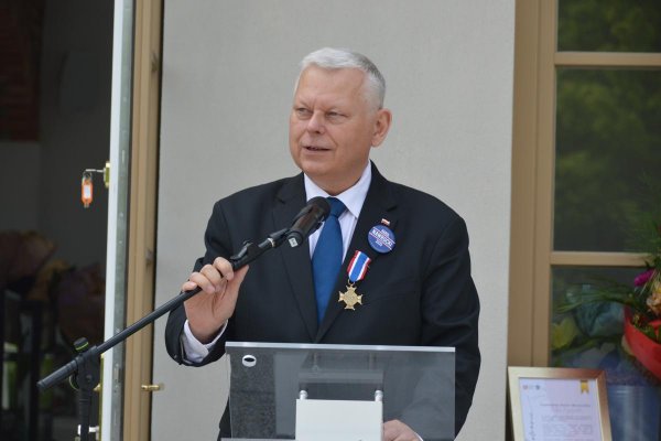 Budynek dawnego dworca kolejki wąskotorowej w Grójcu oficjalnie otwarty po rewitalizacji