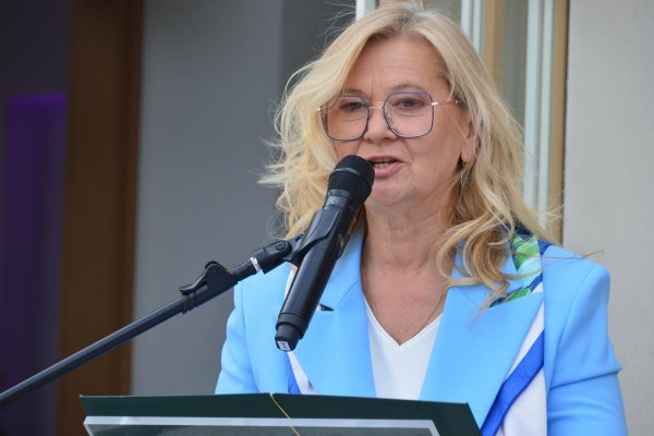 Budynek dawnego dworca kolejki wąskotorowej w Grójcu oficjalnie otwarty po rewitalizacji