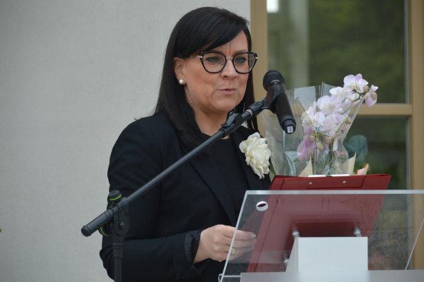 Budynek dawnego dworca kolejki wąskotorowej w Grójcu oficjalnie otwarty po rewitalizacji
