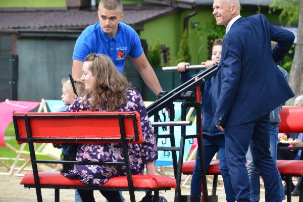 Budynek dawnego dworca kolejki wąskotorowej w Grójcu oficjalnie otwarty po rewitalizacji