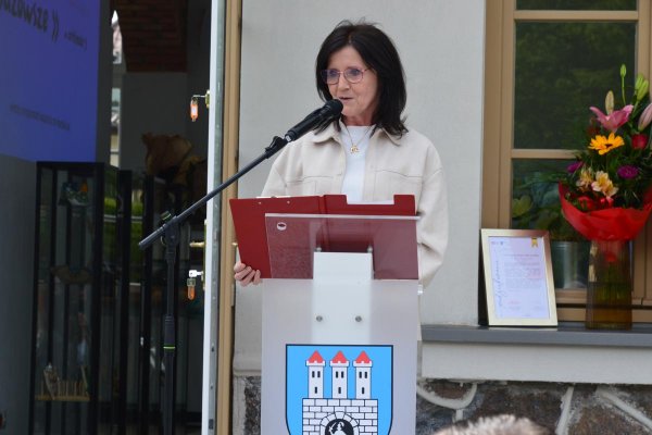 Budynek dawnego dworca kolejki wąskotorowej w Grójcu oficjalnie otwarty po rewitalizacji