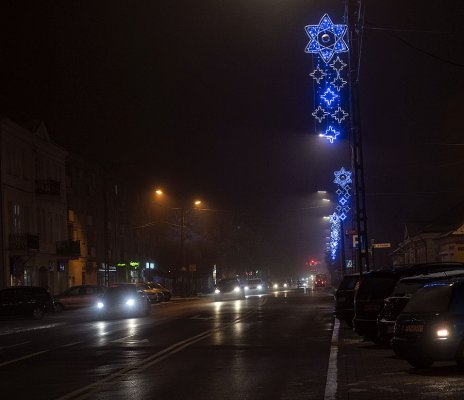 Świąteczne iluminacje w Grójcu 2021