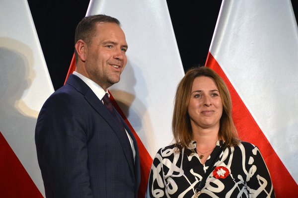 Karol Nawrocki w Grójcu. Tak wyglądało spotkanie z kandydatem na prezydenta Polski