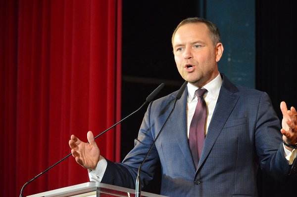 Karol Nawrocki w Grójcu. Tak wyglądało spotkanie z kandydatem na prezydenta Polski