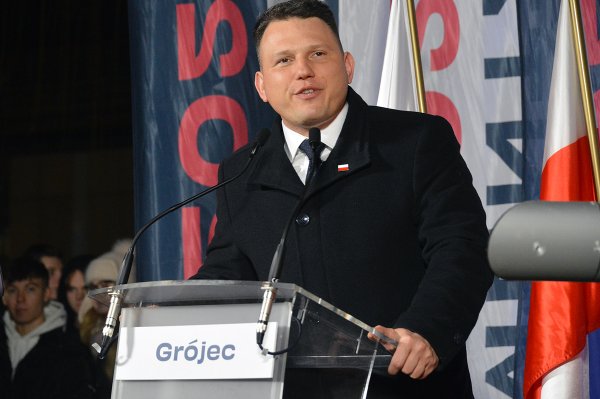 Sławomir Mentzen w Grójcu