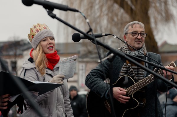 Orszak Trzech Króli przeszedł ulicami Grójca