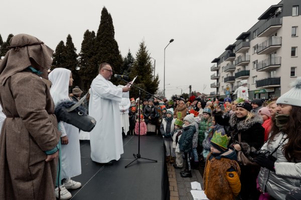 Orszak Trzech Króli przeszedł ulicami Grójca