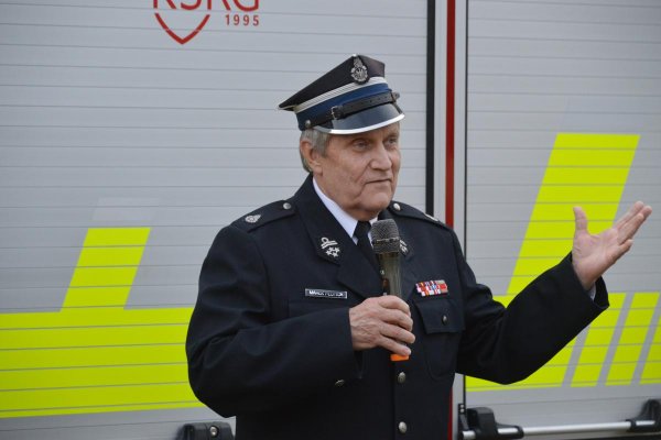 Nowy samochód strażacki w OSP Mirowice