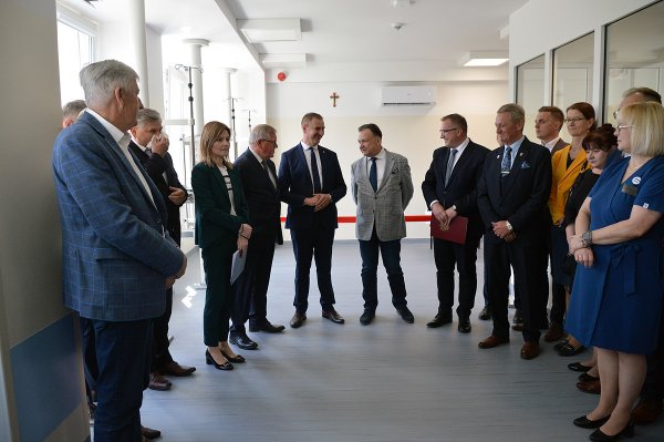 Otwarcie przebudowanego oddziału neurologii w Grójcu