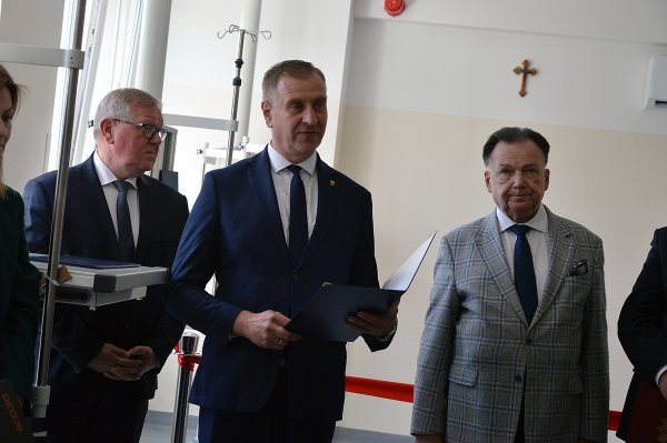 Otwarcie przebudowanego oddziału neurologii w Grójcu
