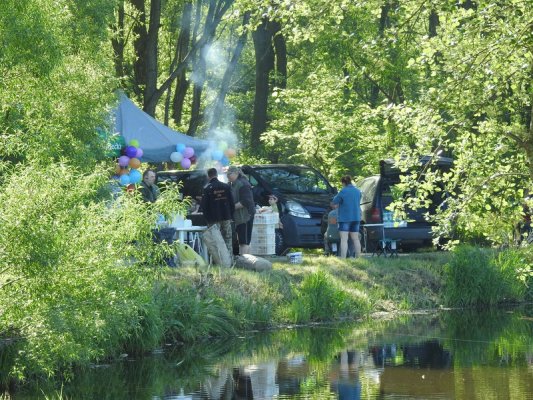 Piknik rodzinny z okazji Dnia Dziecka nad zalewem w Głuchowie