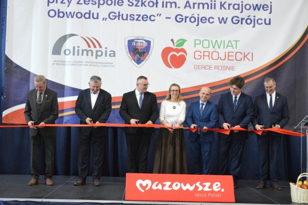 Nowy obiekt sportowy w Grójcu oficjalnie otwarty! 