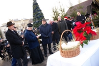 Wigilia miejska na grójeckim rynku 2013