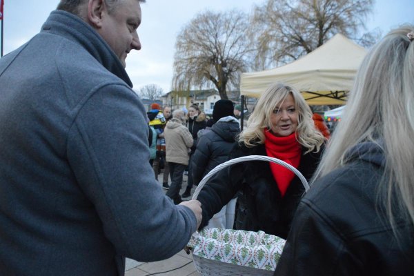 Ognisty finał Wigilii Miejskiej w Grójcu