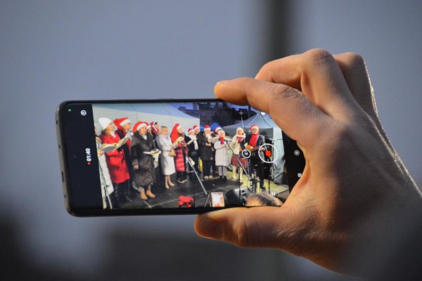 Ognisty finał Wigilii Miejskiej w Grójcu