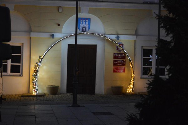 Ognisty finał Wigilii Miejskiej w Grójcu