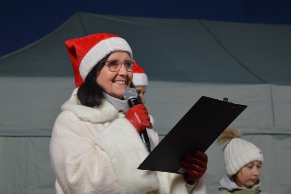 Ognisty finał Wigilii Miejskiej w Grójcu