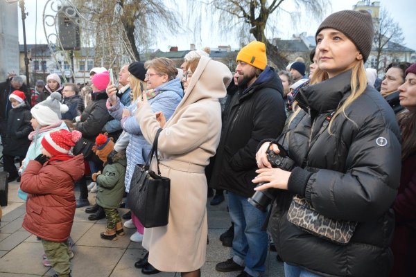 Ognisty finał Wigilii Miejskiej w Grójcu