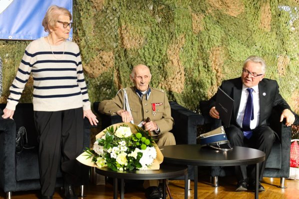 100 urodziny mjr Stanisława Zięby żołnierza Armii Krajowej Obwodu Głuszec-Grójec