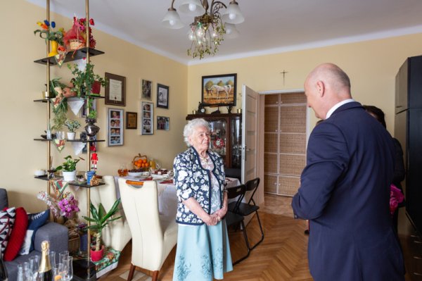 100 lat pani Janiny Bekasiewicz! 