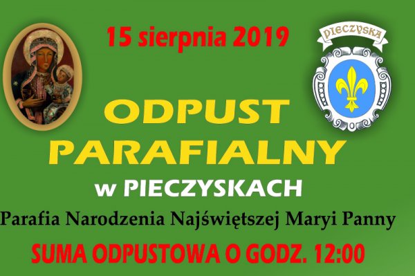 15 sierpnia odpust w Pieczyskach