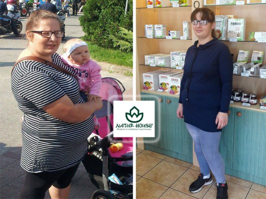 Kolejna wielka metamorfoza Naturhouse - Ania schudła ponad 27 kg!