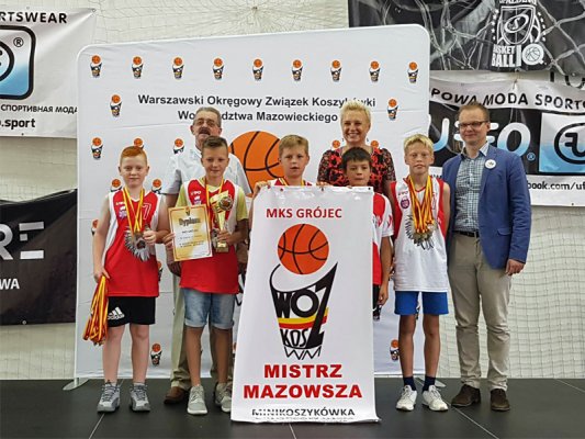 MKS Grójec potęgą w minikoszykówce (Podsumowanie sezonu)