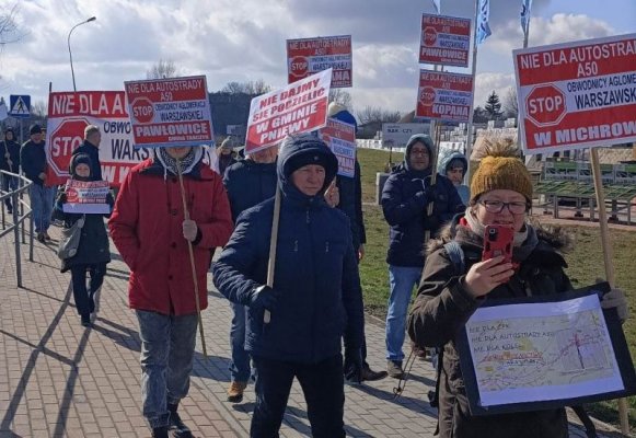 Dzisiaj w Rembertowie odbędzie się protest ws. autostrady A50