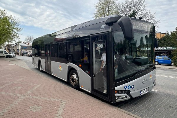 Pasażerowie pojadą nowoczesnymi autobusami na linii Grójec - Tarczyn - Warszawa