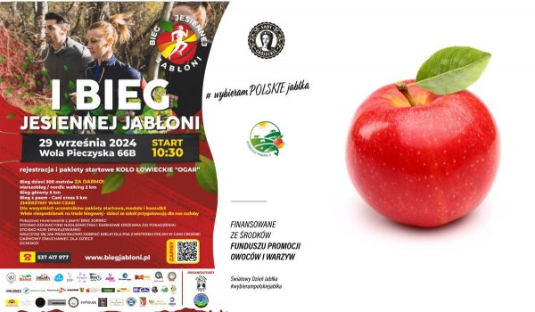 Chynów! 1 Bieg Jesiennej Jabłoni