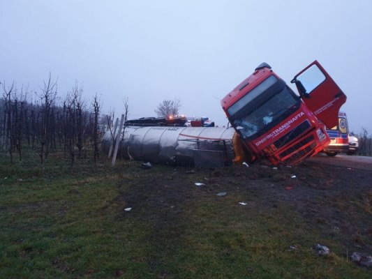 Duże utrudnienia na DK50 pod Grójcem