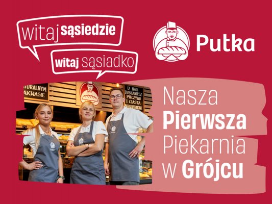 Pierwsza Piekarnia Putka w Grójcu! Otwarcie już w środę!