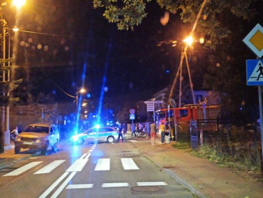 Nietrzeźwa 14-latka wjechała rowerem pod koła samochodu