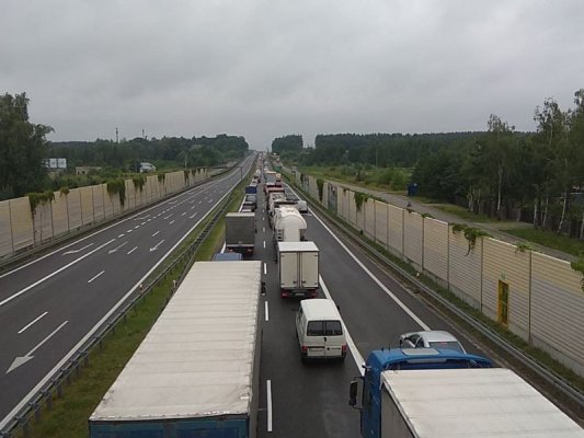 Wypadek na skrzyżowaniu w Głuchowie