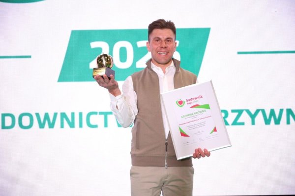 Tomasz Piasecki z Palczewa został Sadownikiem Roku 2025! 
