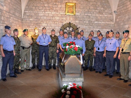 Żołnierze z Grójca na Wawelu