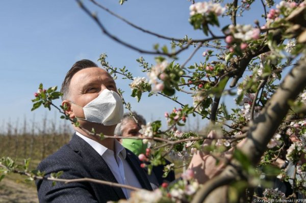 Andrzej Duda w Dylewie: Rolnicy nie zostaną bez pomocy