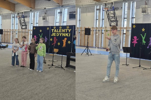 Talenty grójeckiej Jedynki. Uczniowie pokazali swoje pasje i ukryte umiejętności
