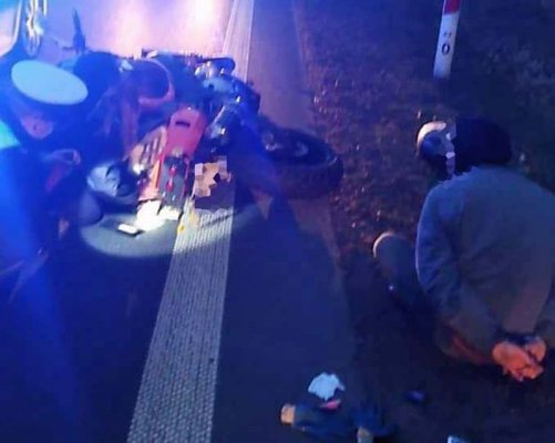 Pościg za 21-latkiem na motorze. Policja musiała ustawić blokadę!