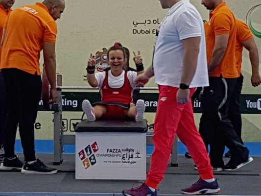 Brąz Justyny Kozdryk w Dubaju