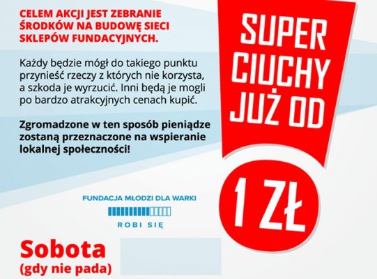 Idea Sklepów Armii Zbawienia rusza w... Warce