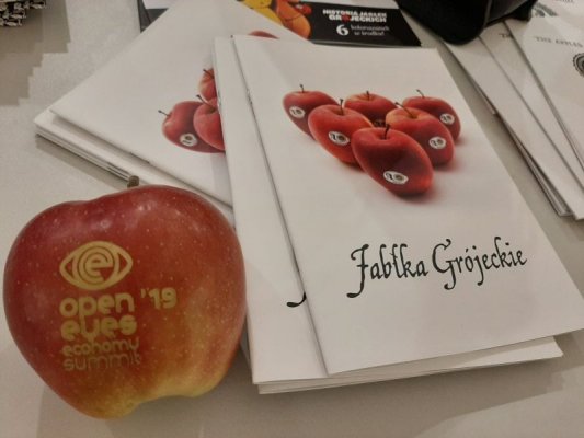 Jabłka Grójeckie na Open Eyes Economy Summit